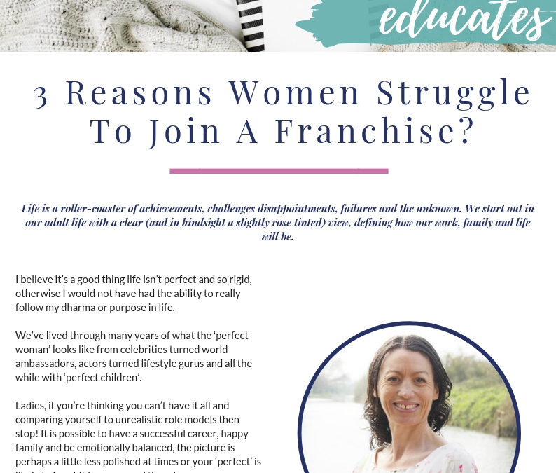 #EWIFeducates: 3 Reasons Women Struggle To Join A Franchise?