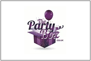 The Party Box logo box