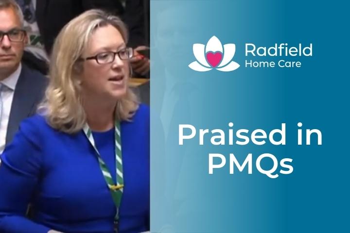 sally-ann hart mp praises radfield home care