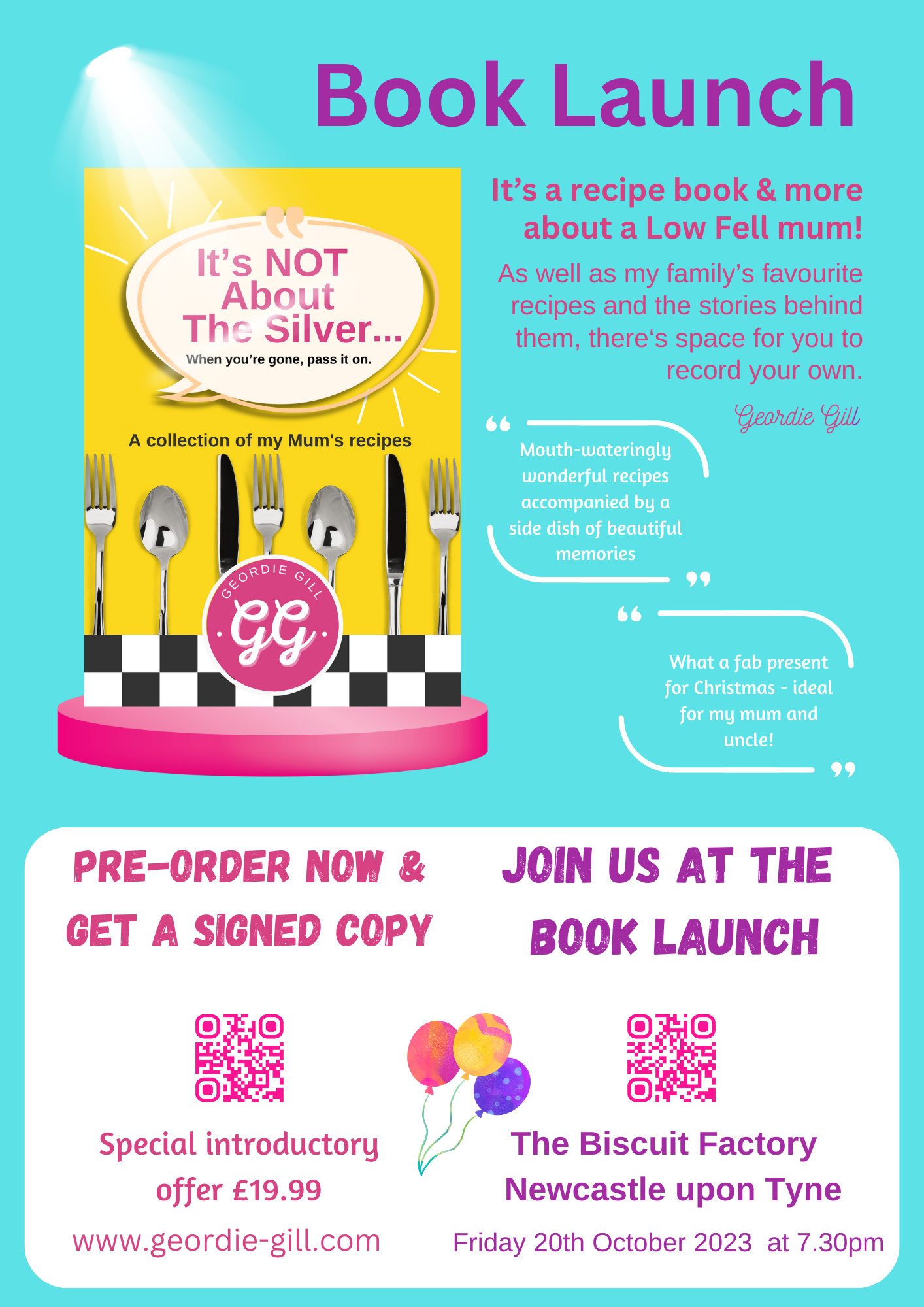 Book launch POSTER