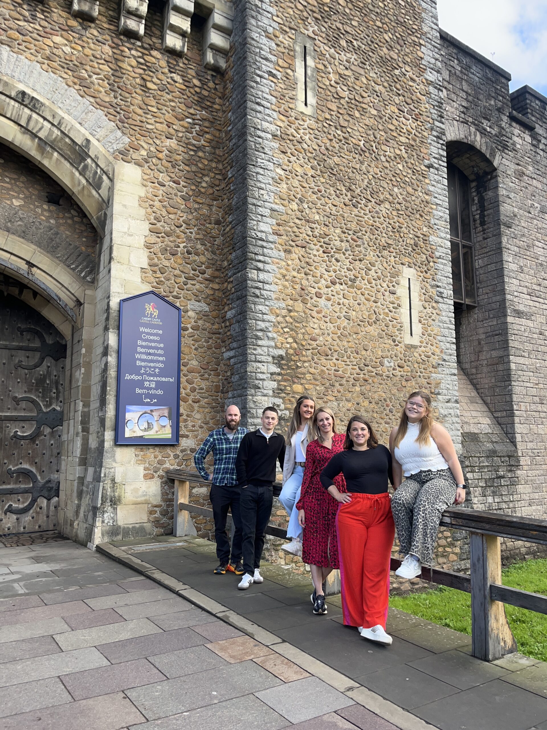 activ Team at Cardiff Castle